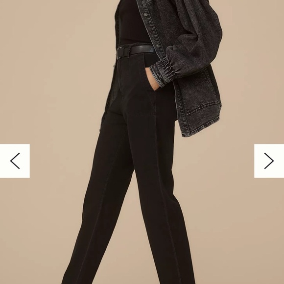 Anthropologie Bella Dahl Dakota Frayed Ankle Trouser Pants - Picture 3 of 13